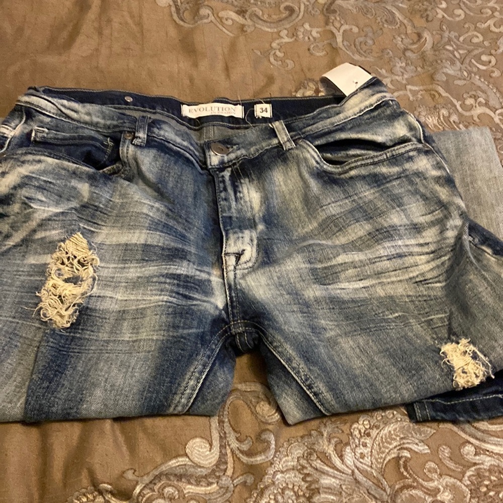 Evolution size 34 stone washed
